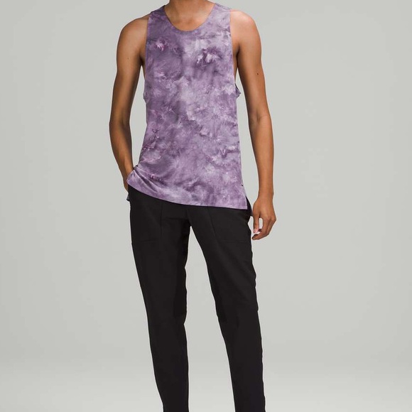 Lululemon Always Agile Tank Top *Spray Dye Diamond Dye Dusky Lavender XL NWT - Picture 2 of 15